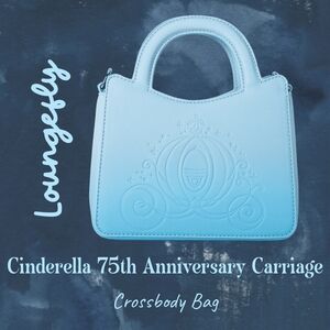 LOUNGEFLY Cinderella 75th Anniversary Carriage Crossbody Bag